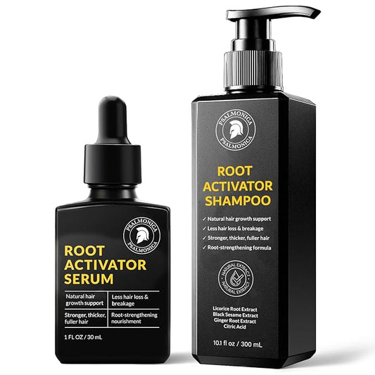 Root Activator Shampoo for Men - Hair Growth Shampoo Serum (11.1 Fl Oz (Pack of 1))