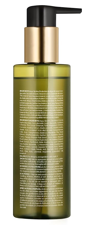 d'alba Piedmont Italian White Truffle Mild Skin Balancing Vegan Cleanser, Hydrating and Calming, Mild pH Cleanser with White Truffles for Sensitive Skin, Non-Tightening Gentle Formula