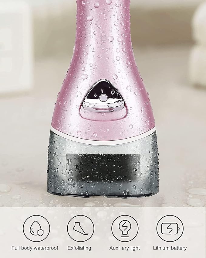 Electric Foot Callus Removers Rechargeable, Portable Electronic Foot File Pedicure Tools, Electric Callus Remover Foot Scrubber Kit, Professional Foot Care Ideal Gift for Dead, Hard Cracked Dry Skin