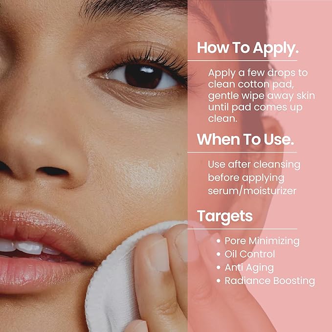 Natural Outcome Niacinamide Toner for Face | Radiance Boosting Toner - with Salicylic Acid & Aloe Vera | Advance Toning Solution Rejuvenates Skin & Minimizes Pore Appearance | Fragrance Free | 8 oz