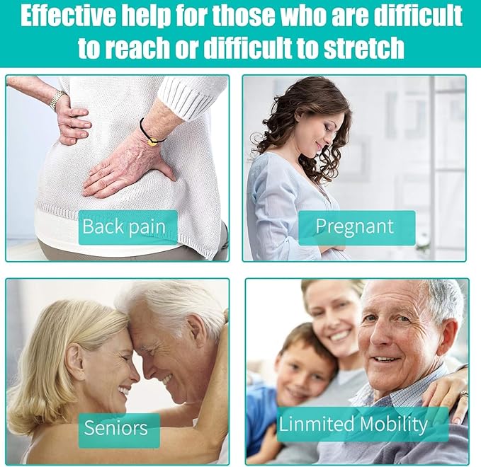 15" Long Reach Comfort Butt Wiper Tools,Wiping Wand Toilet Aid for Wiping,Handicap Assistance for Bottom, Personal Hygiene,Seniors,Surgery Recovery Handicap Accessories for Daily Living