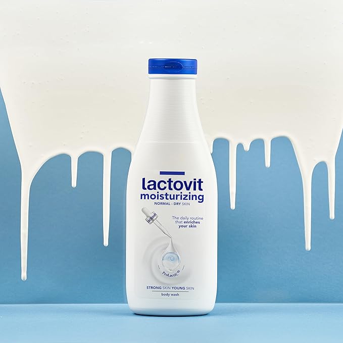 Lactovit | Moisturizing Body Wash | Hydrating Shower Gel | For all Skins | With ProLactiC10, Collagen & Elastin Booster | Smooth & Youthful Skin | Dermatologist Recommended | 600 ml