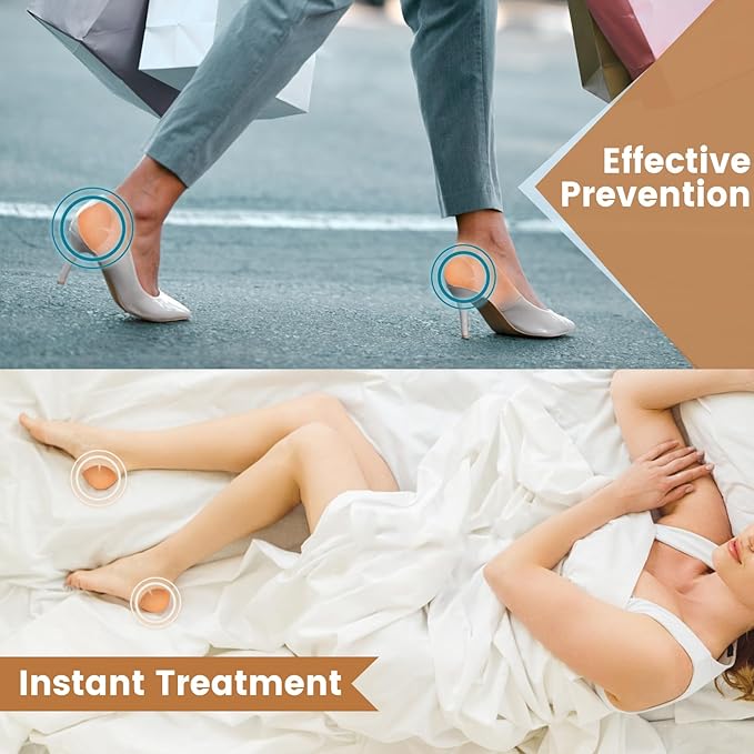 30PCS Patented Cracked Heel Treatment Patches, Cracked Heel Repair Bandage (80mm x 80mm)