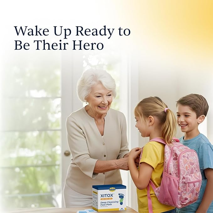 Simple Promise - Xitox Deep Cleansing Foot Pads - Supports Restful Sleep & Helps Remove Tension - Natural Herbal Ingredients for Feet - Comfortable Adhesive & Easy Peel - 30 Foot Patches - Mint Aroma