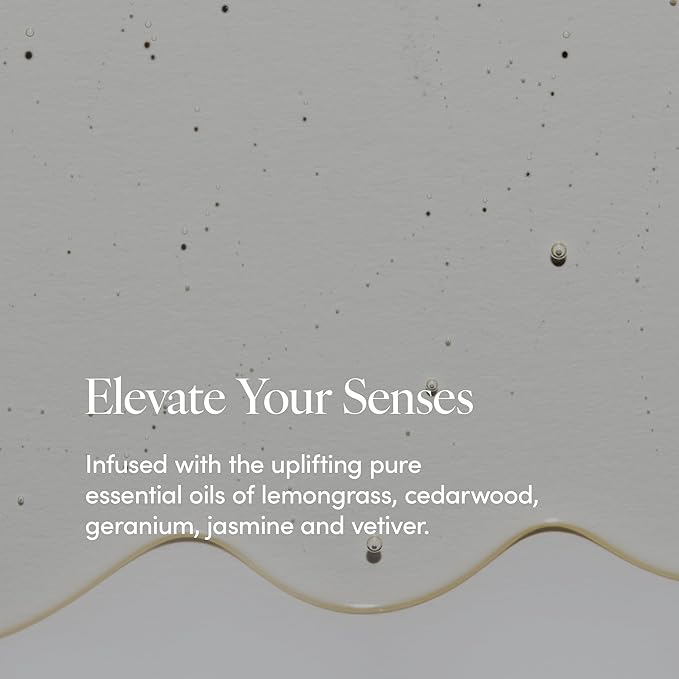 LATHER - Bamboo Lemongrass Natural Body Wash, 8 fl oz - Shower Gel Cleanser - Body Soap - Essential Oils - Green Tea, Aloe Vera, Jasmine - All Skin Types, Vegan, Cruelty Free - Beauty & Skincare