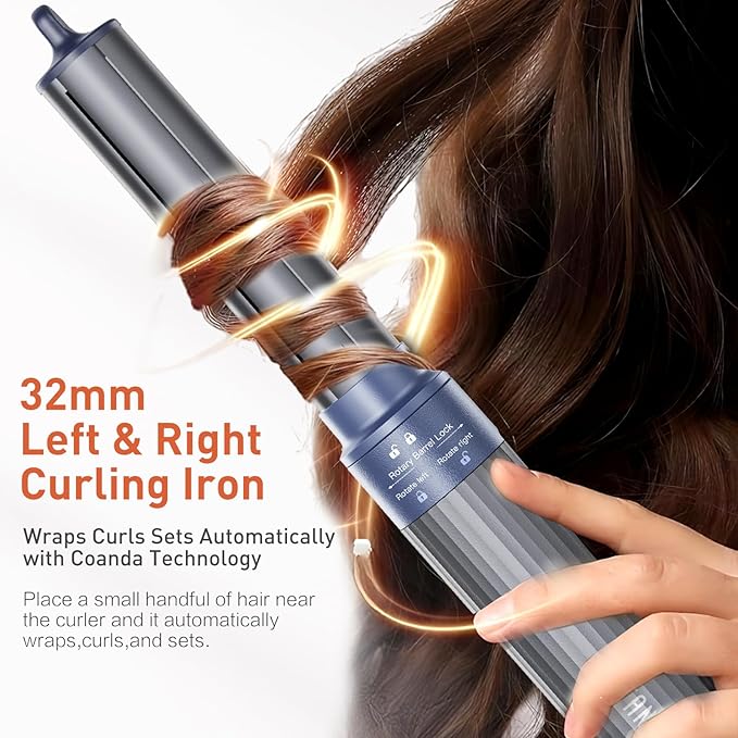 TANSHINE Blow Dryer Brush,Hair Dryer Brush with 110,000 RPM High-Speed Negative Ionic Hair Dryer,5 in 1 Hot Air Styler, Blow Dryer for Fast Drying Curling Volumizing Straightening Styling