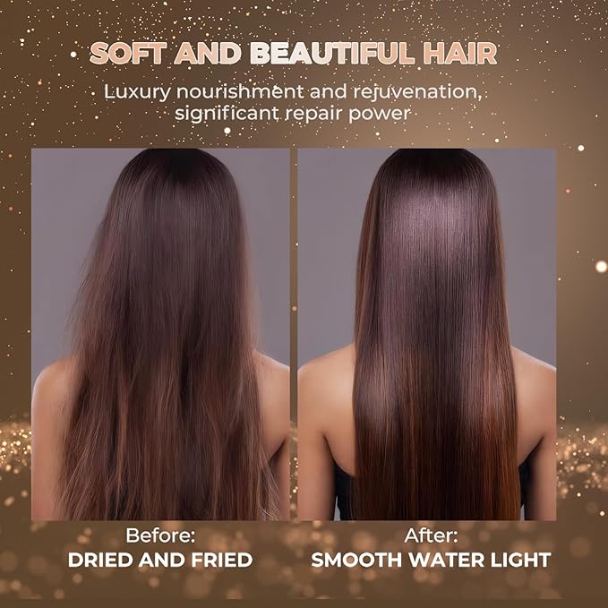 5 in 1 Hot Air Brush - Blow Dryer Brush & Air Curling Wrap Styler with Negative Ion Technology, Hair Dryer Brush for Drying, Curling, Straightening & Styling, Holiday Gift for Women (Black)