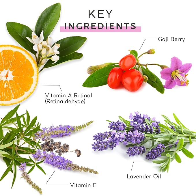 MyChelle Dermaceuticals Remarkable Retinal Night Cream Nutrient-Rich Moisturizer with Vitamin A Retinaldehyde for All Skin Types, Cruelty Free, Vegan, White, 1.2 Fl Oz