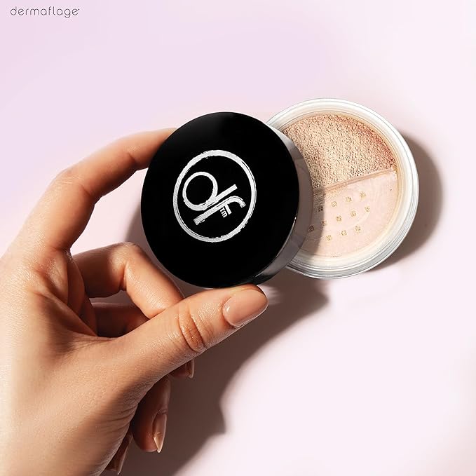 Dermaflage SPF Mineral Powder Sunscreen for Sensitive Skin, All Natural Sunscreen Powder, Broad Spectrum