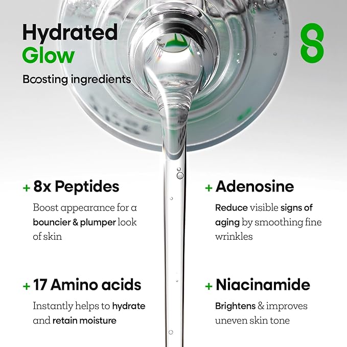 Nature Republic The First Peptide Boosting Serum – Niacinamide, Adenosine, Hydrating & Firming Facial Serum, for Uneven Skin Tone, Korean Skincare, 150ml / 5.07 fl oz