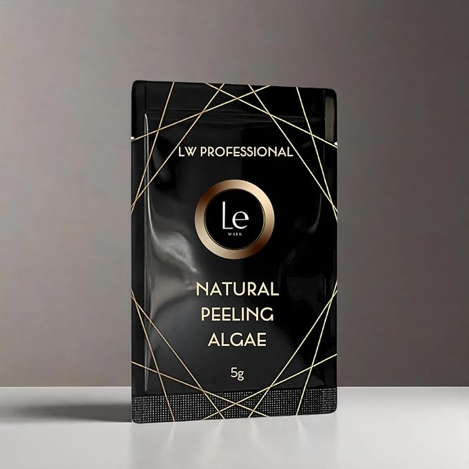 Professional Skincare Set, 5-Piece Algae Peeling Kit with Toner, Cleansing Gel, Post Treatment Gel and SPF50 Powder