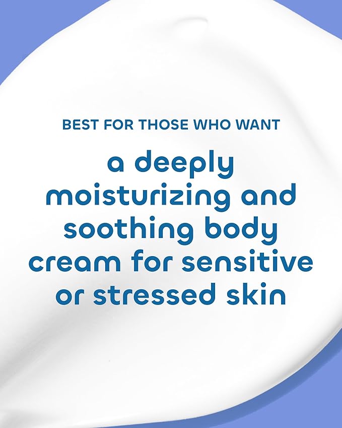 Seaweed Bath Co. Calm Body Cream - Vetiver Geranium | Soothing Hand and Body Lotion With Oat Milk, Shea Butter, and Chamomile | Natural, Vegan Moisturizer For Dry Skin | 6 oz