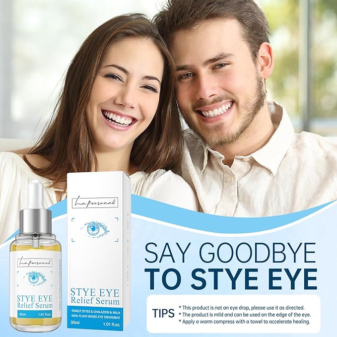 LA.PERSONAL Eye Serum, Eye Relief Serum for Reducing Irritation, Moisturizing 1.01 Fl oz/30 Ml