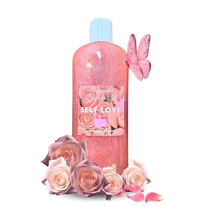 Self Love Shower Gel – Moisturizing Body Wash for Self-Care, Confidence, Healing & Soft Skin | Daily Ritual Shower Gel for Women