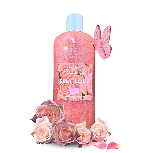 Self Love Shower Gel – Moisturizing Body Wash for Self-Care, Confidence, Healing & Soft Skin | Daily Ritual Shower Gel for Women