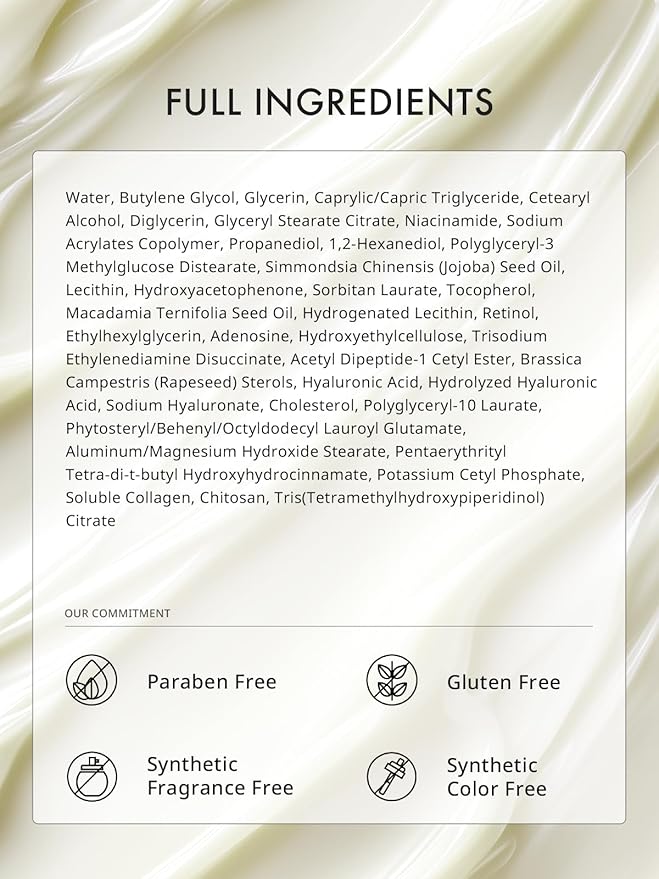 depology Firming Neck & Décolleté Cream, Anti-Aging Neck Cream for Tightening and Wrinkles with IDEALIFT™4%, Retinol, Collagen, Multi-HA Complex, Korean Skin Care Product 1.69 fl. oz