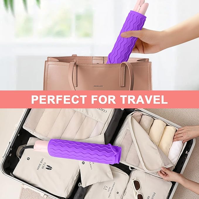 Plus Size Silicone Heat Resistant Mat, Portable Travel Hot Tools Pad Cover for Curling Iron, Flat Iron, Hair Straightener and Other Hair Styling Tools(12.0" x 9.0")