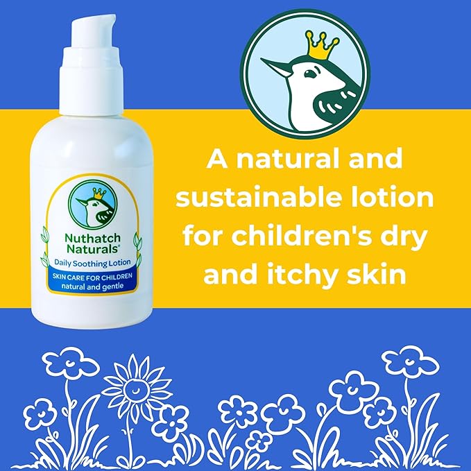 Kids Lotion - Daily Use Gentle Moisturizer - Plant Based, Moisturizing & Non-Toxic Soothing Lotion for Kids - Dermatologist Tested - Gentle, Mild, Hypoallergenic, Fragrance Free