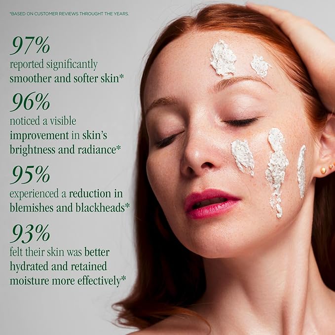 Face Scrub Exfoliator with Olive & Lemon - Gentle Exfoliating Scrub for Sensitive Skin - Apricot Seed & Vitamin C - Hydrating Face Exfoliant for Radiant Glowing Skin - 95% Natural (3.4 oz)