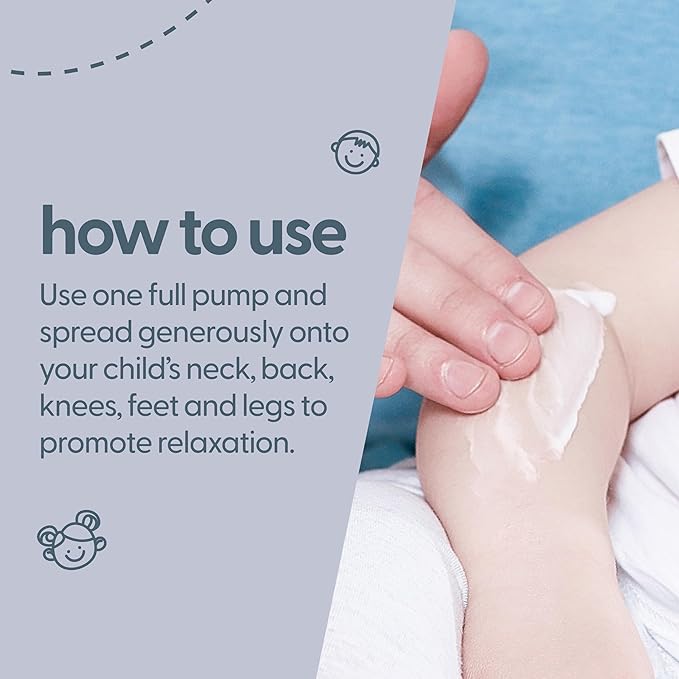 M3 Naturals Lavender Magnesium Lotion for Kids & Magnesium Lotion for Babies with Chamomile | Soothes Tired Legs, Supports Restful Sleep, Moisturizes Sensitive Skin, 8 fl oz (237 mL)