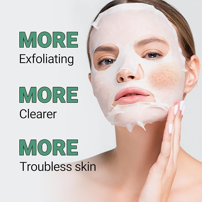 Troubless Clear Whitehead Remover Peel Off 5pcs. | Hydrating Beauty Sheets Day and Night Moisturizer for Face | White and Blackhead Remover Korean Skin Care Peel Off