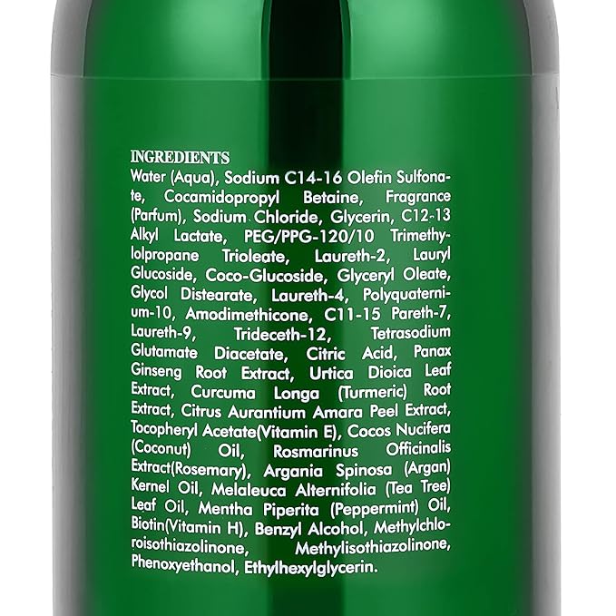 Peppermint Oil Shampoo and Conditioner Set for Hair Growth and Thickening - For Thinning Hair and Hair Loss Treatments for Women & Men, Sulfate Free, 20.2 FL Oz Each