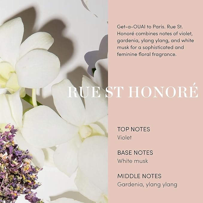 OUAI Hand Cream - Thick, Creamy Balm with Coconut Oil, Murumuru Butter and Shea Butter - Hydrating Moisturizer for Soft Hands - Use Daily to Deeply Nourish Skin (3 Oz)