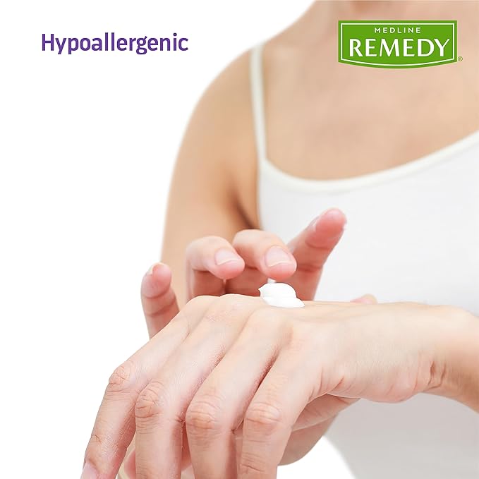 Medline Soothe & Cool Moisturizing Body Lotion, 8-oz Flip-Top Bottle, Scented, 1 Count (Pack of 2)