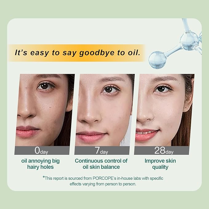 PORCOPE Gentle Moisturizing Cleanser with Amino Acids and Sea Salt Effective Oil Control for Oily and Sensitive Skin,Deep Cleans Pores, Makeup Remover and Skincare Two-in-One Daily Face Wash (200g)