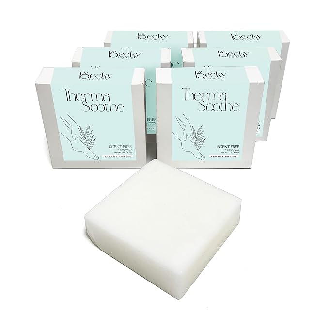 6lb Unscented Paraffin Wax, for Hand and Feet, Use with Any Paraffin Wax Machine for Hand and Feet, Refills for Baths
