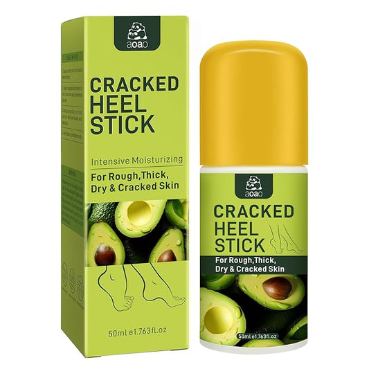 Daily Foot Moisturizer Cream, Feet Cream for Dry Cracked Heels Knees Elbows Hands, with Salicylic Acid & Macadamia Ternifolia Seed Oil & Shea Butter, Deeply Moisturize and Remove Calluses, 1.763 Fl.Oz