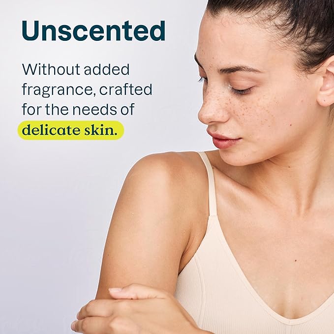 ATTITUDE Body Lotion for Sensitive Skin with Oat, EWG Verified, Dermatologically Tested, Vegan, Extra Gentle, Unscented, 16 Fl Oz