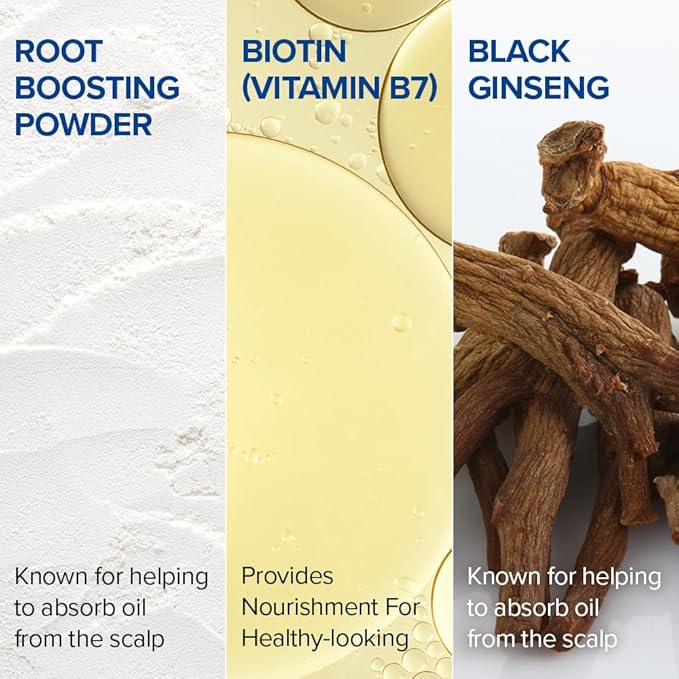 I DEW CARE Biotin Clarifying Dry Shampoo Limited Edition - Tap Secret Refill Set | With Black Ginseng, Non-aerosol, Formulated Without Benzene, Travel Size, Stocking Stuffers, Gift Set, 0.24 oz. x 2EA