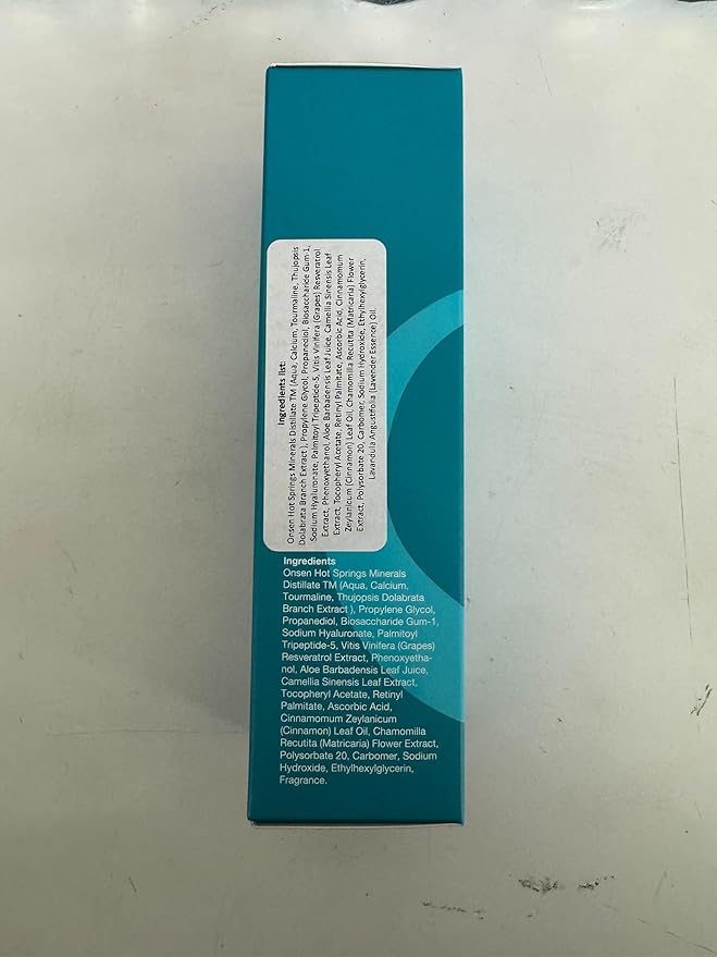 Onsen Secret Exfoliating Peeling Gel - Daily Gentle Face Exfoliator, Dark Spot Remover, Organic Facial Peel for Sensitive Skin, Natural Whitening Peeling Gel for Women, 1.7 fl oz/50 ml