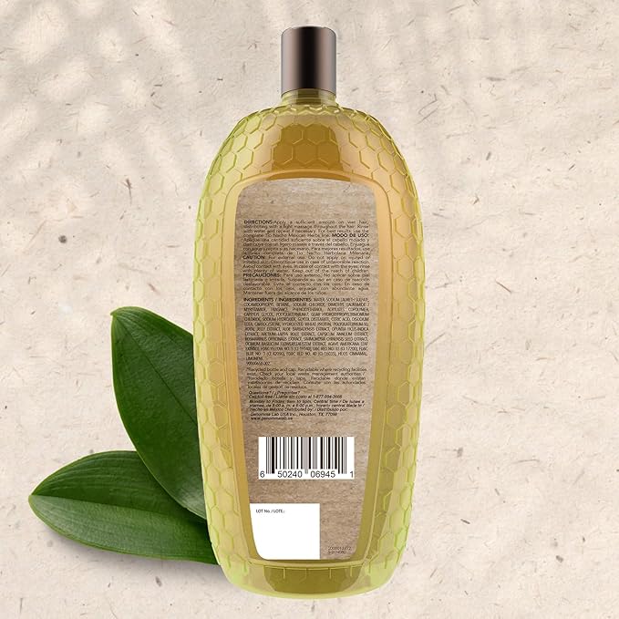 Tio Nacho Mexican Herbs Shampoo, Strengthening, Anti Hair Loss & Anti Breakage with Royal Jelly, Ginseng & Jojoba, Paraben & Cruelty Free, 32 Fl Oz