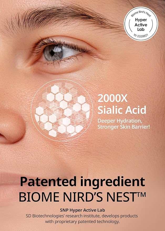 SNP Real Active Firming Ampoule Sheet Mask | Revitalizing and Strengthening for All Skin Types | Vegan Sheet Masks with 7 Collagen and Peptides | Collagen Face Masks Skincare | 10 Sheets