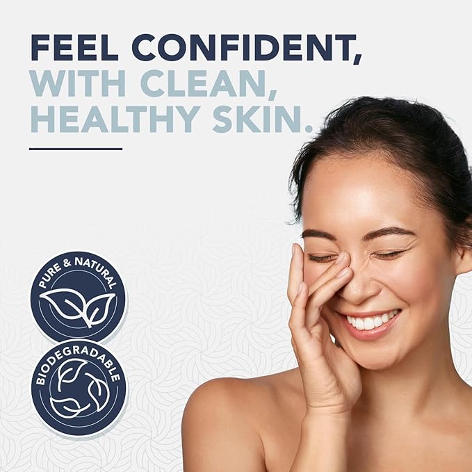 100% Pure Cotton Face Towels – 240 Count Large Disposable Wash Cloths for Face Washing, Makeup Removal & Acne Care | Ultra Soft, Hypoallergenic & Fragrance-Free