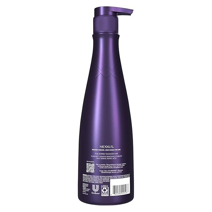 Nexxus Keraphix Conditioner Keraphix with ProteinFusion for Damaged Hair With Keratin Protein and Black Rice 13.5 oz