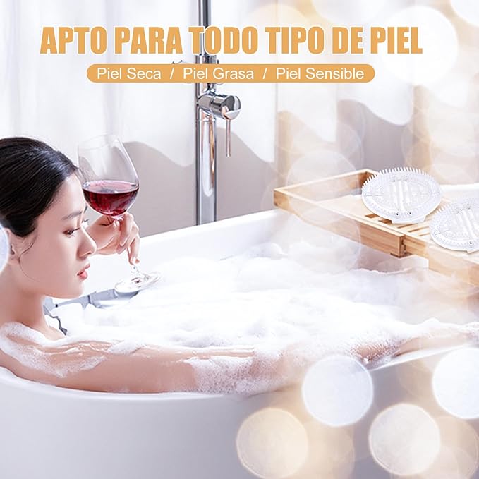 2Pcs Meridian Brush Massage Body Brush,2026 Upgraded Meridian Massage Brushes with 10 ML Essential Oil,Full Body Relaxation Cellulite Massager Brushes for Arms,Belly,Back,Legs