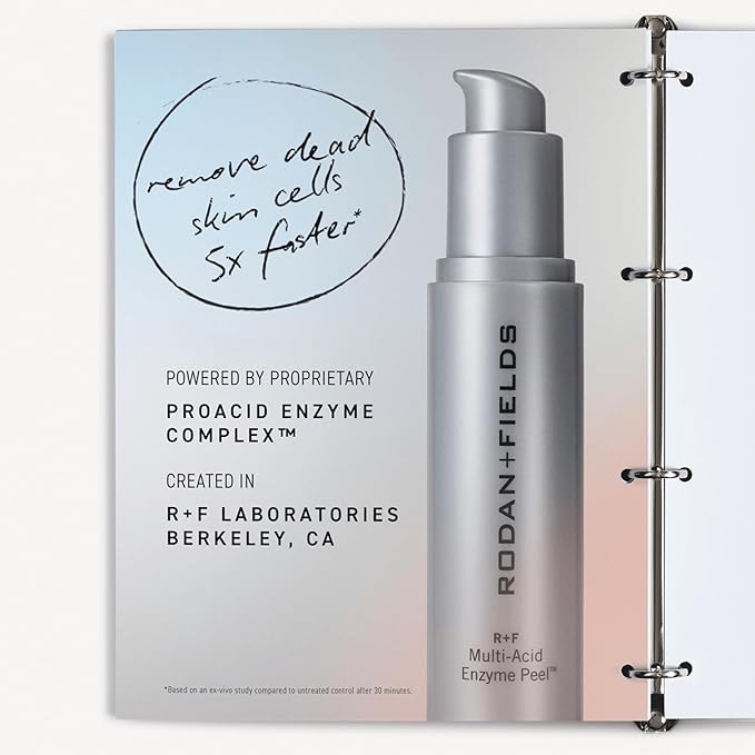 Rodan + Fields Multi-Acid Enzyme Peel | 30 ml | Formulated with Glycolic Acid & Salicylic Acid | Ideal for Uneven Skin Tone | Skin Care | Exfoliating Leave on Face Mask