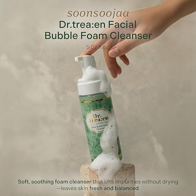 Dr.trea:en Facial Bubble Foam Cleanser 150ml / 5.07 fl.oz.