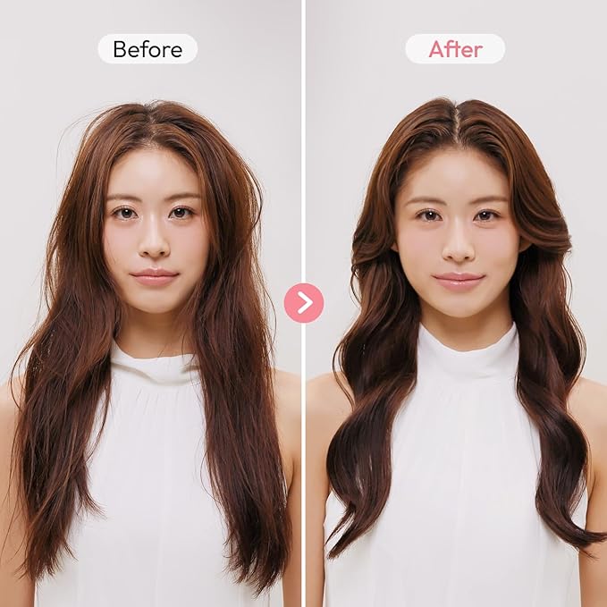 VODANA Professional GlamWave Ceramic Curling Iron, Long-Lasting Natural Curls, Instant Heat, Hair Curler, Curling Wand, Available in USA (1.4 inch, White)