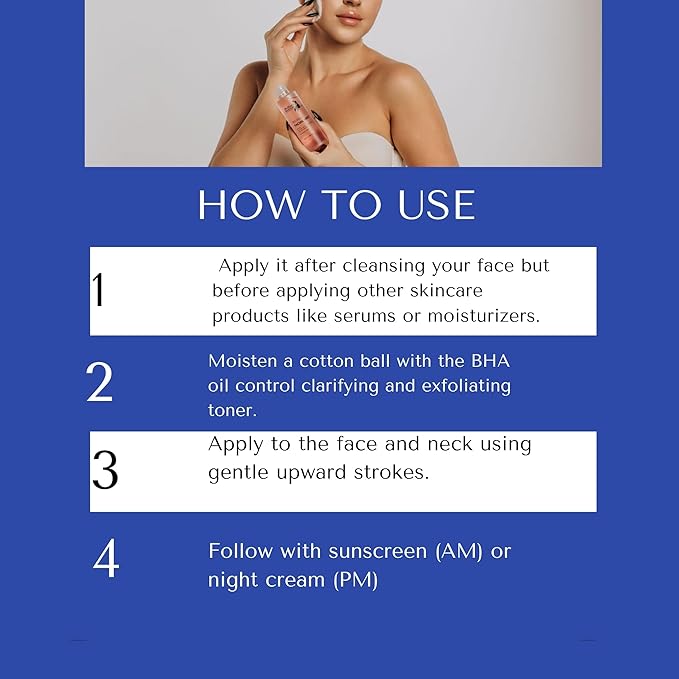 Hydrating Toner for Face, Refreshing Face Mist | Rose Water Toner with Witch Hazel Salicylic, & Glycolic Acid | A Zero Pore Cleanser, Helps Fade Dark Spots & Minimize Pores, Alcohol-Free, 100 ml