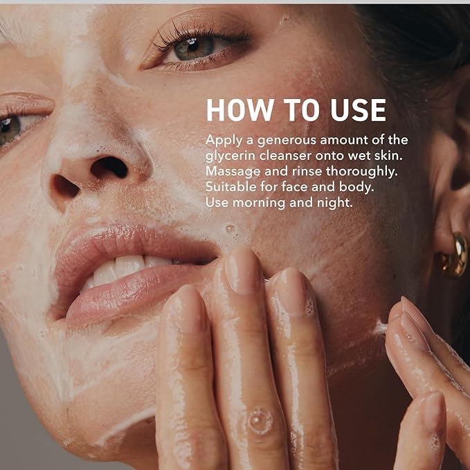 Prequel Skin Gleanser SA, Moisturizing Glycerin Face Wash,1% Salicylic Acid Face Cleanser, Unscented and Combination Skin Face Soap, 13.5 fluid ounce (Pack of 2)