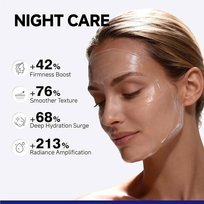 Deep Hydration Collagen Night Wrapping Mask with Collagen Peptides, Overnight Peel Off Face Mask for Firming and Antioxidant, Tri-peptide for Smoothing Wrinkles