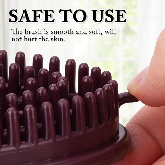 2 PCS Meridian Massage Brush, Meridian Brush for Belly, Stomach, Beauty Salon Professional Custom Massage Comb, Full Body Relaxation Comb Tools