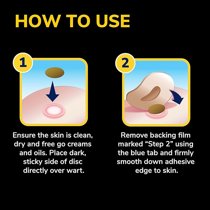 Dr Scholl's Clear Away Plantar Wart Remover Extra-Thick Bandages for Feet, 24 Treatments - Clinically Proven Effective Wart Removal and Cushioning Pain Relief, Comfortable Multi-Day Coverage Patches