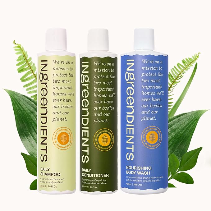 Daily Shampoo, Conditioner & BodyWash Bundle