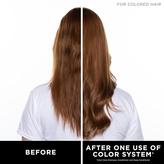 HASK Color Care Shampoo + Conditioner Set for Color-Treated Hair | Sulfate-Free, Paraben-Free, Gluten-Free, Vegan, Cruelty-Free, Color Safe | 12oz each