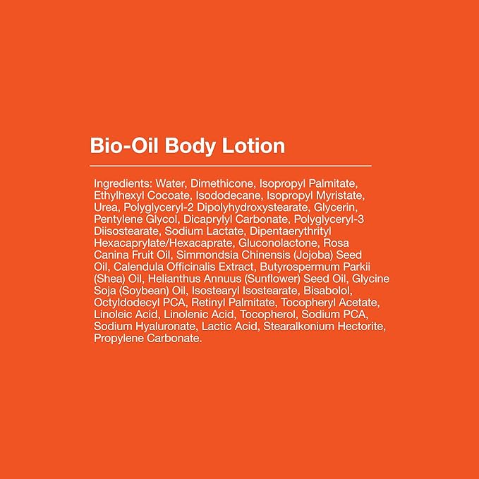 Bio-Oil Moisturizing Body Lotion for Sensitive and Dry Skin, Ultra-Lightweight, Fast Absorbing Moisturizer with Jojoba, Rosehip, Shea Oil and Hyaluronic Acid, Non-Comedogenic, 8.5 Oz